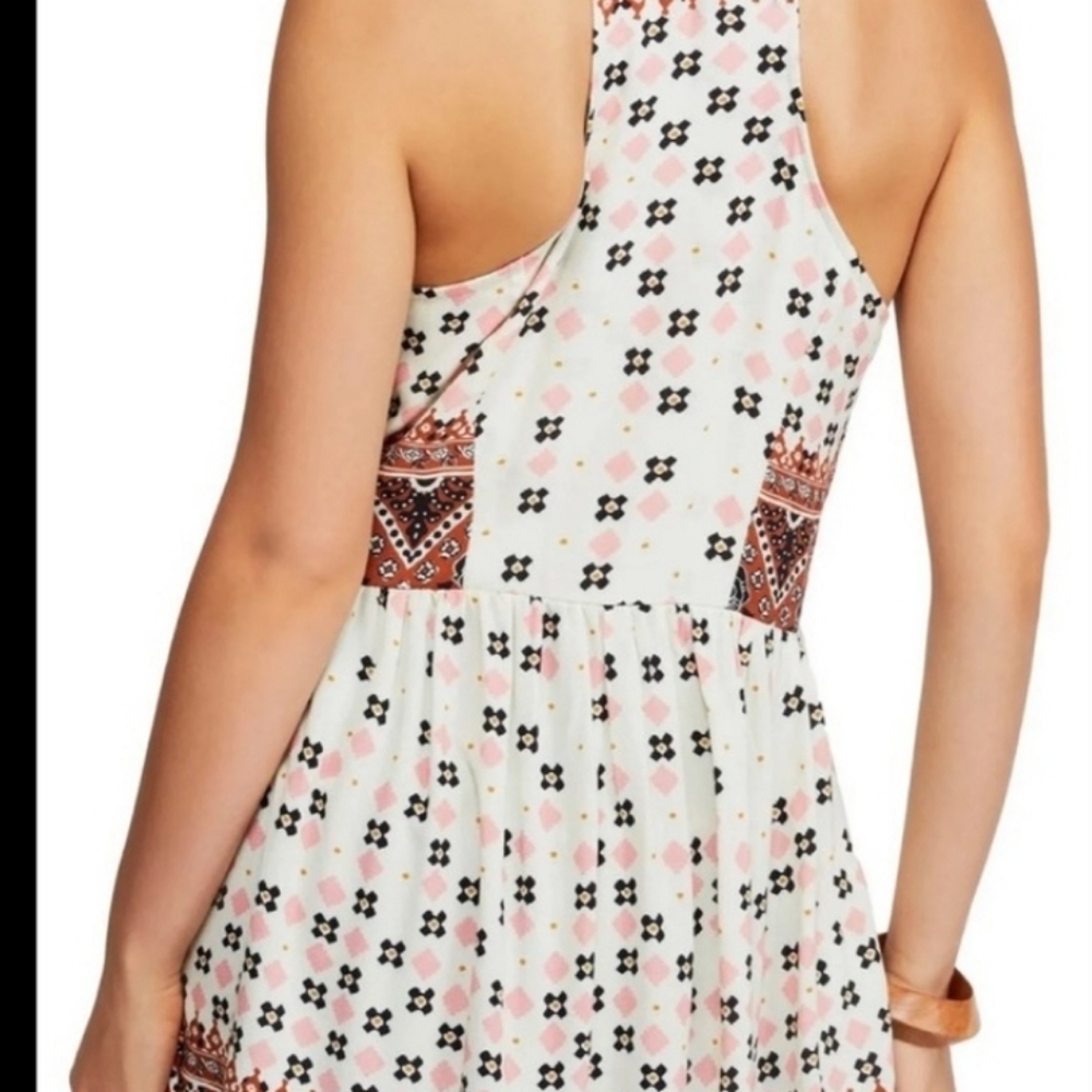 [free people] mixed print tunic